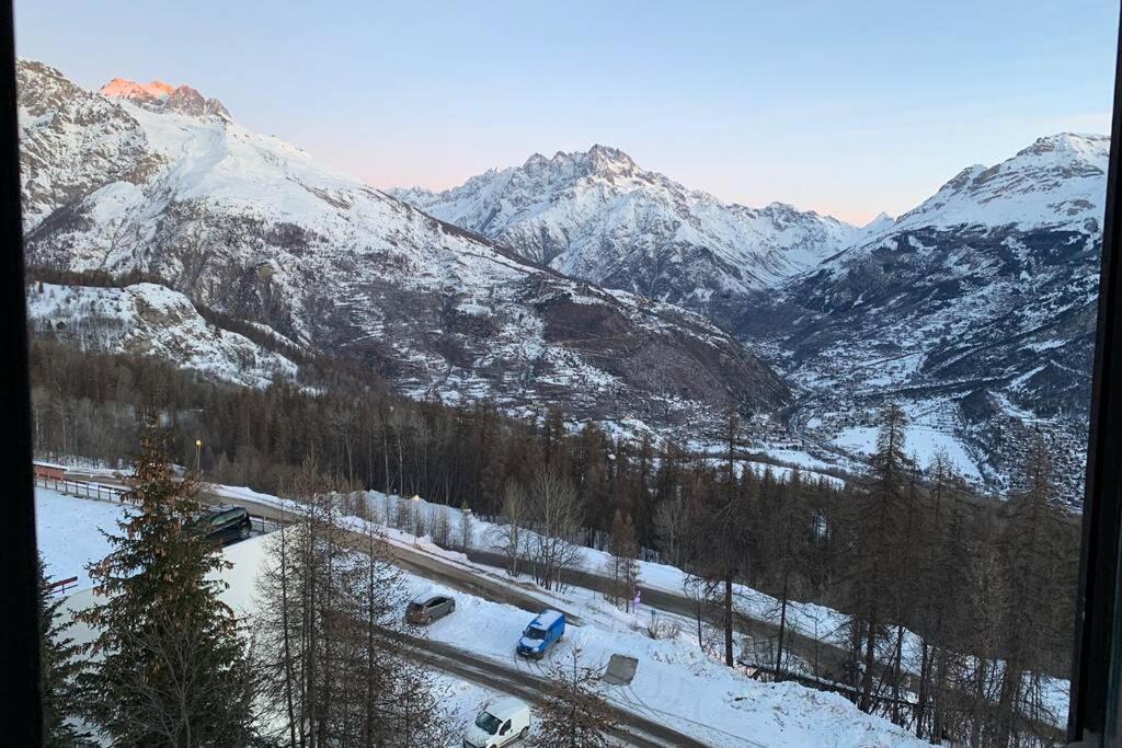 Studio 1600 Pied Des Pistes Avec Magnifique Vue Puy-Saint-Vincent Exterior photo